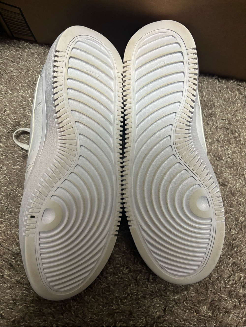 Nike Court Vision Alta LTR Triple White - Picture 5 of 8